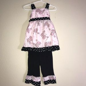 Jojo Designs boutique outfit 3-6 Months #01